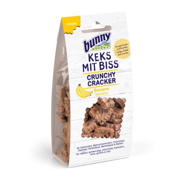 Bunny Crunchy cracker platano 6x50gr Bunny Crunchy cracker platano 6x50gr