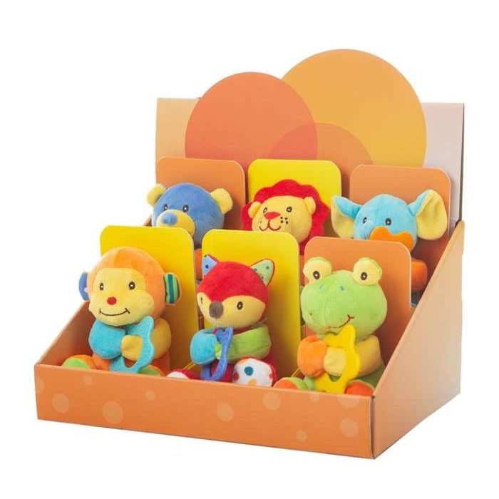 Creaciones Llopis Peluche animal con mordedor 16 cm 2