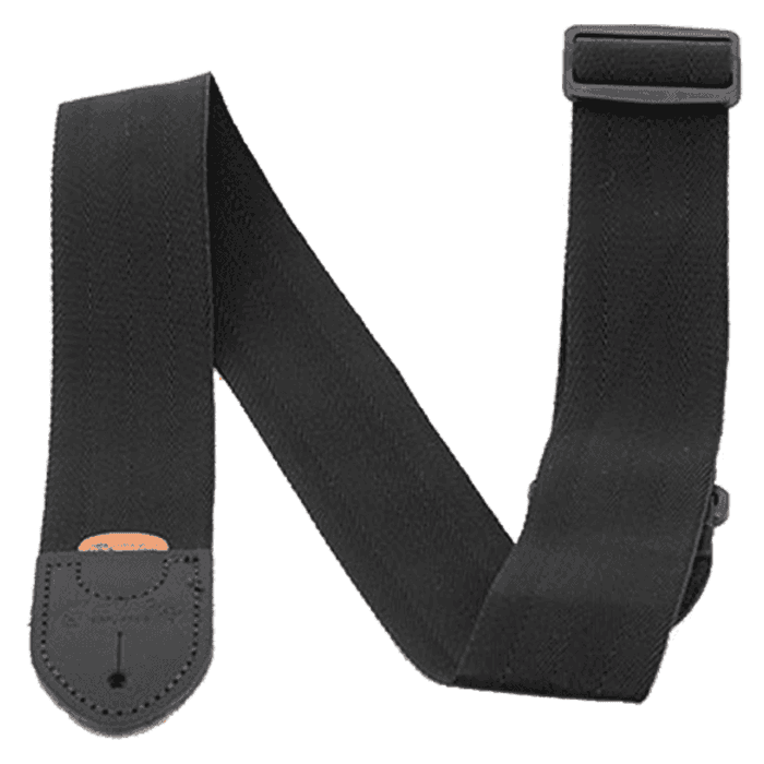 Correa Guit/Bajo Nylon Con Porta-Púas - Negro 2 Correa Guit/Bajo Nylon Con Porta-Púas - Negro 2