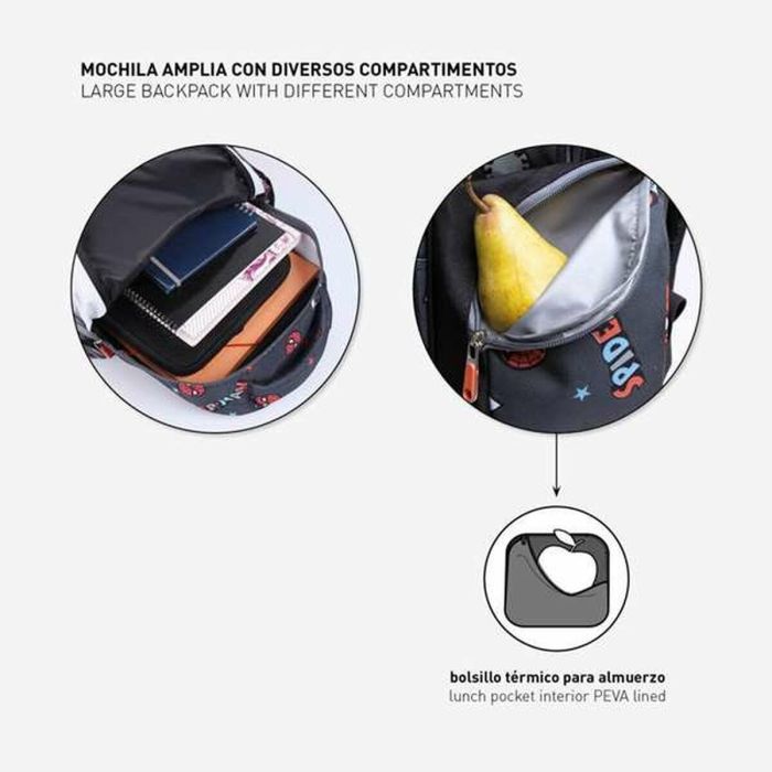 Mochila escolar 42 cm spiderman 10 Mochila escolar 42 cm spiderman 10
