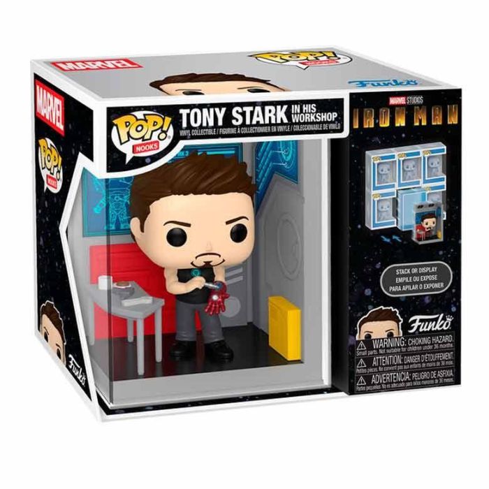 Figura POP Nooks Marvel Tony Stark in His Workshop 1 Figura POP Nooks Marvel Tony Stark in His Workshop 1
