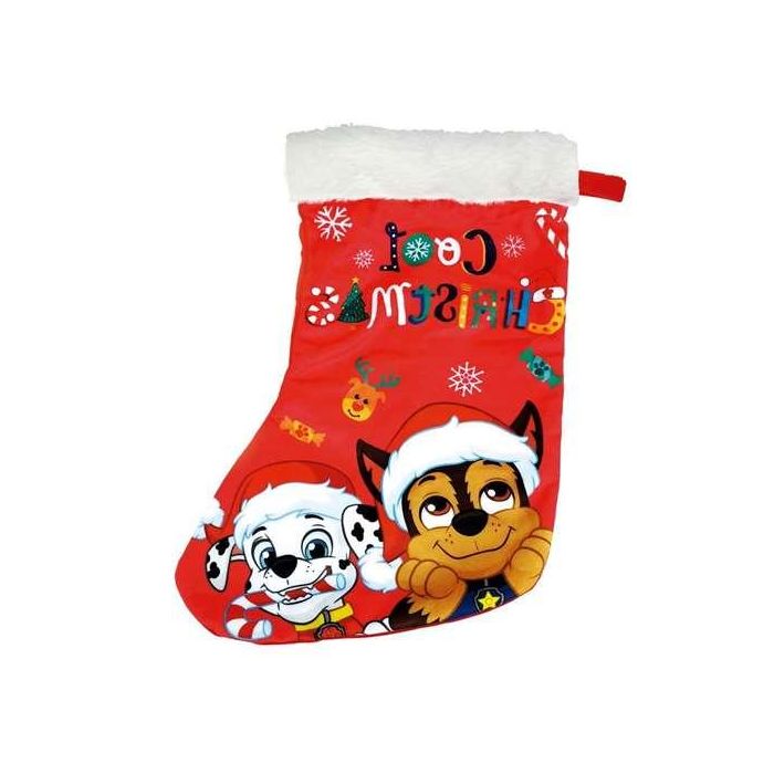 Calcetin papa noel 42cm paw patrol "friendship" 2 Calcetin papa noel 42cm paw patrol "friendship" 2