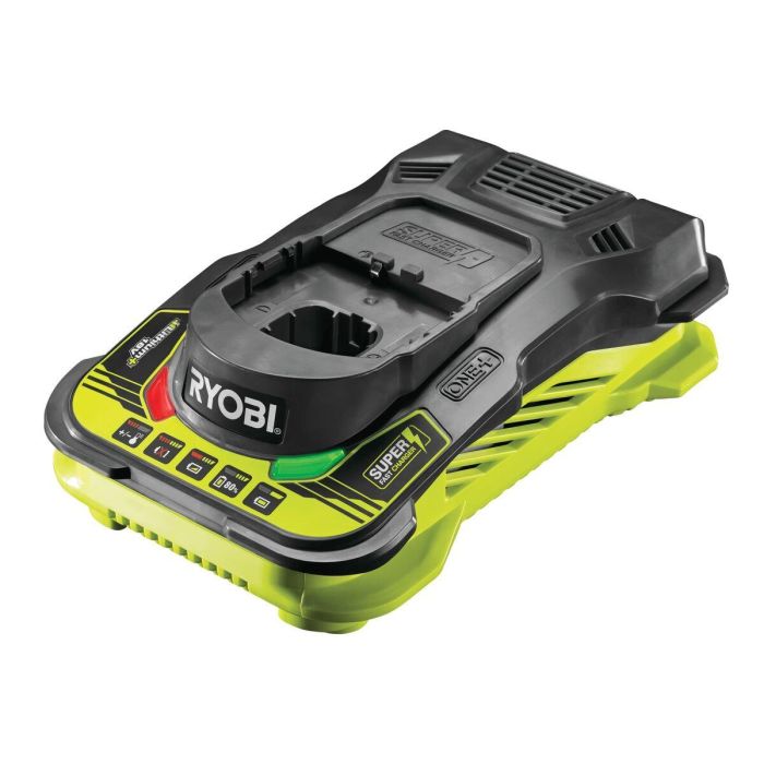 Ryobi Cargador de Baterías de Iones de Litio Ultrarrápido 5A con Carga 5Ah en 1 Hora 1 Ryobi Cargador de Baterías de Iones de Litio Ultrarrápido 5A con Carga 5Ah en 1 Hora 1