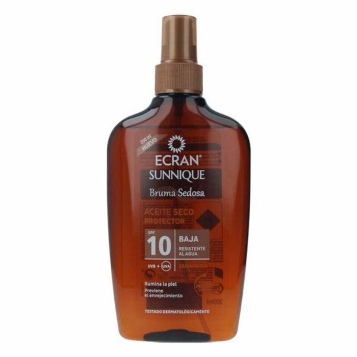 Aceite protector sunnique broncea f10 200 ml ecran