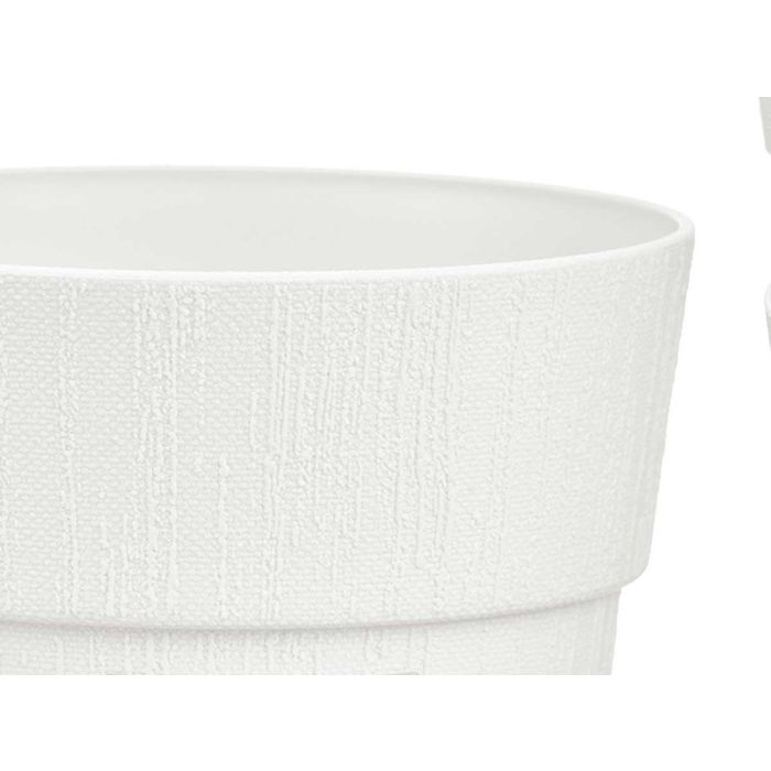 Maceta Plastico 15 Cm Ethica Blanca Stefanplast (12 Unidades) 3 Maceta Plastico 15 Cm Ethica Blanca Stefanplast (12 Unidades) 3