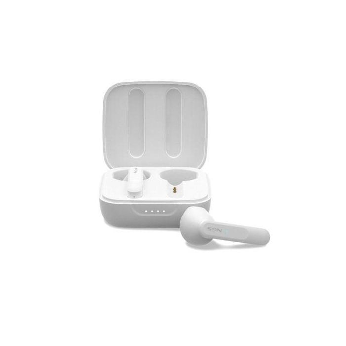 NGS ARTICAMOVEWHITE Auriculares Bluetooth 5.3 Ártica Move con Estuche de Carga (28h), Cancelación Ruido ENC, Autonomía 7h, Blancos NGS ARTICAMOVEWHITE Auriculares Bluetooth 5.3 Ártica Move con Estuche de Carga (28h), Cancelación Ruido ENC, Autonomía 7h, Blancos