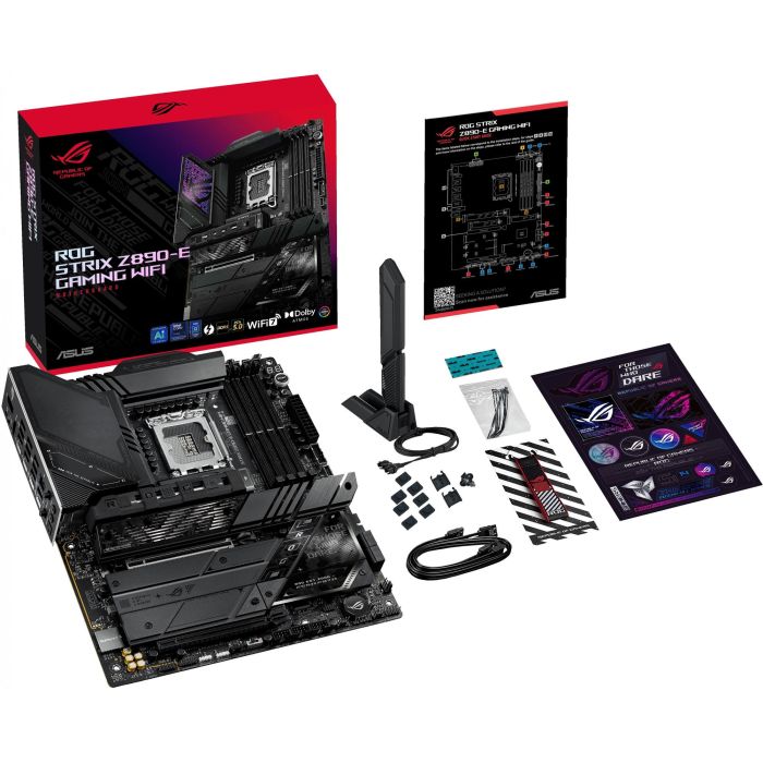 ASUS ROG STRIX Z890-E Gaming WiFi Placa Base, Socket LGA 1851, Intel Z890, DDR5, Wi-Fi 7, Intel Core Ultra (Series 2) 4