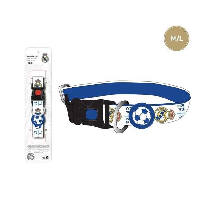 Collar para perros m/l real madrid t4m:m/l Collar para perros m/l real madrid t4m:m/l