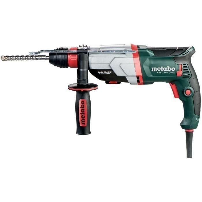 METABO Martillo perforador KHE 2860 Quick + Quick mandril - 880 W 1 METABO Martillo perforador KHE 2860 Quick + Quick mandril - 880 W 1