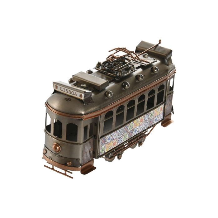 Figura Decorativa Home ESPRIT Dorado Plateado Tren Vintage 20 x 7 x 12 cm 1 Figura Decorativa Home ESPRIT Dorado Plateado Tren Vintage 20 x 7 x 12 cm 1