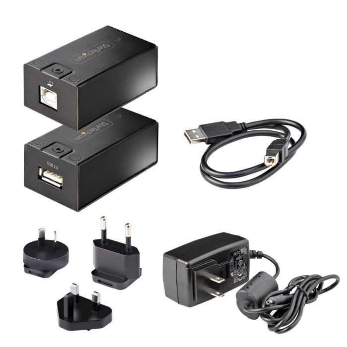 Hub USB Startech C15012-USB-EXTENDER Negro 50 W 4