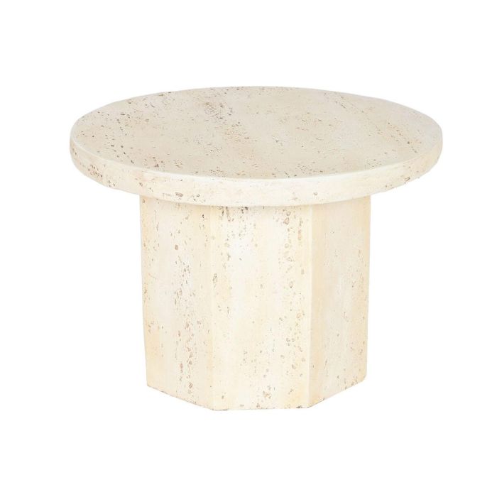 Mesita Auxiliar Moderno DKD Home Decor Beige 61 x 42.3 x 61 cm 1 Mesita Auxiliar Moderno DKD Home Decor Beige 61 x 42.3 x 61 cm 1