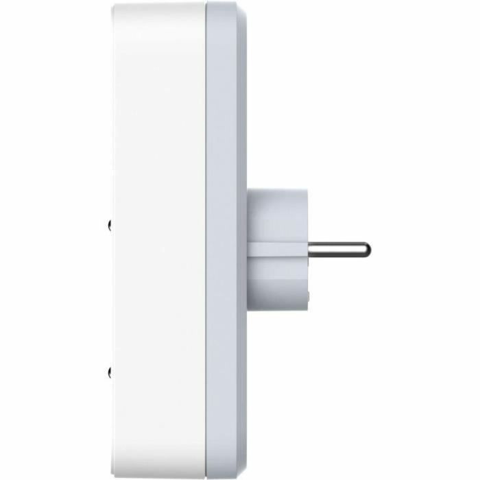 Quarx QUA4004282472414 Biplite - 2P 16A - Con USB-A y USB-C, Compatible con NF 1