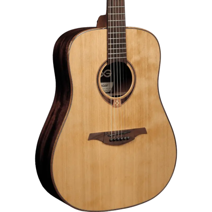LAG Guitarra Acústica Dreadnought Tramontane 118 - Tapa de Cedro Rojo Macizo, Fondo y Laterales Khaya, Acabado Natural Brillante 0 LAG Guitarra Acústica Dreadnought Tramontane 118 - Tapa de Cedro Rojo Macizo, Fondo y Laterales Khaya, Acabado Natural Brillante 0
