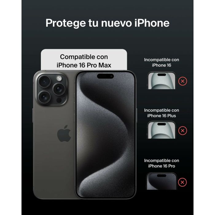 Protector de Pantalla para Móvil Belkin IPHONE 16 PRO MAX Apple 1