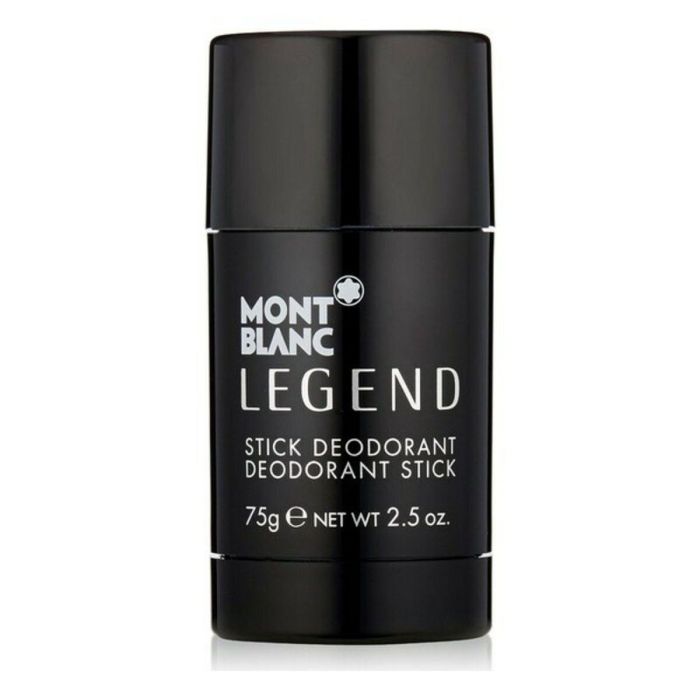 Montblanc LEGEND Desodorante Stick para Hombre 75g - Fragancia Fougère Aromática, Frescura y Protección Duradera