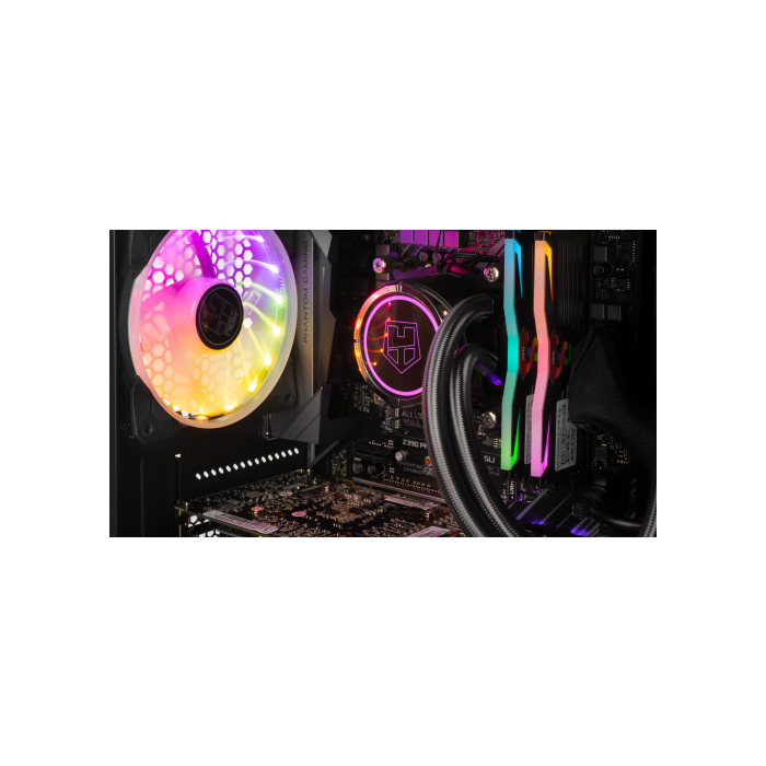 NOX Caja Semitorre ATX Hummer TGM NXHUMMERTGM Negra con RGB y Panel de Cristal Templado 38