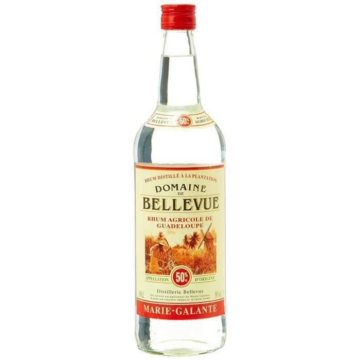 Ron Agrícola Marie Galante Bellevue 50% 100cl 1