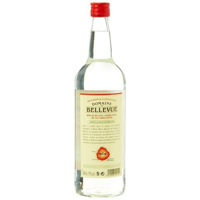 Ron Agrícola Marie Galante Bellevue 50% 100cl 2