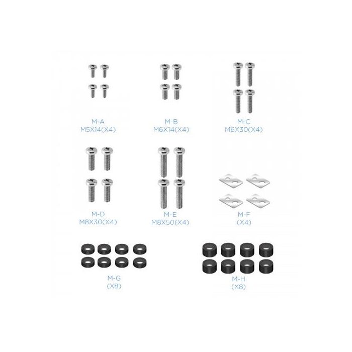TooQ FS1470M-B Soporte de Suelo Inclinable para TV de 37-70" hasta 50kg