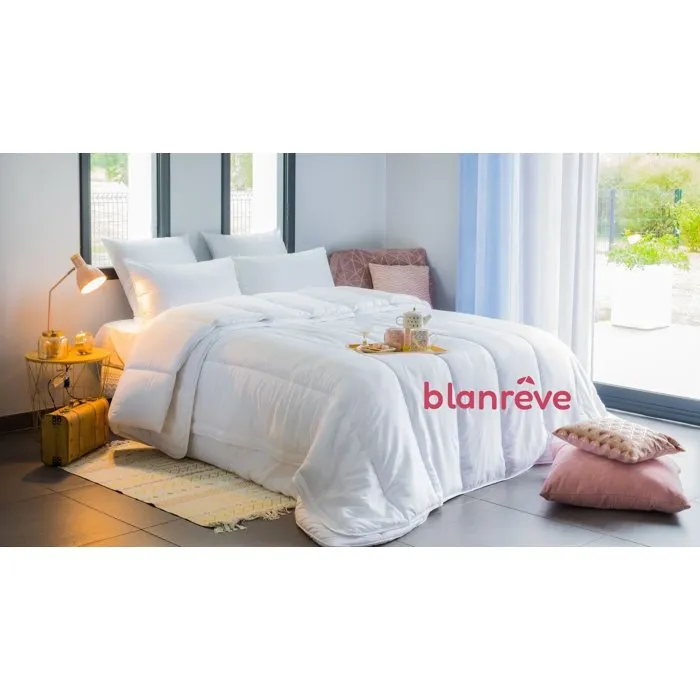 Blanreve BLA3245841748323 Edredón 200 x 200 cm 4 estaciones 420 g/m² Blanco 2 Blanreve BLA3245841748323 Edredón 200 x 200 cm 4 estaciones 420 g/m² Blanco 2