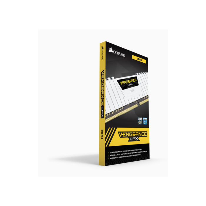 Corsair CMK16GX4M2E3200C16W Módulo de Memoria RAM DDR4 16 GB (2 x 8 GB) 3200 MHz CL16 Vengeance LPX para PC/Servidor 4