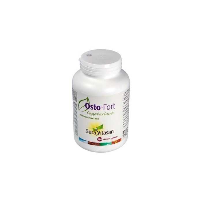 SURA VITASAN Osto-Fort Vegetariano 180 Cáp. Huesos Fuertes Salud Ósea contra Osteoporosis