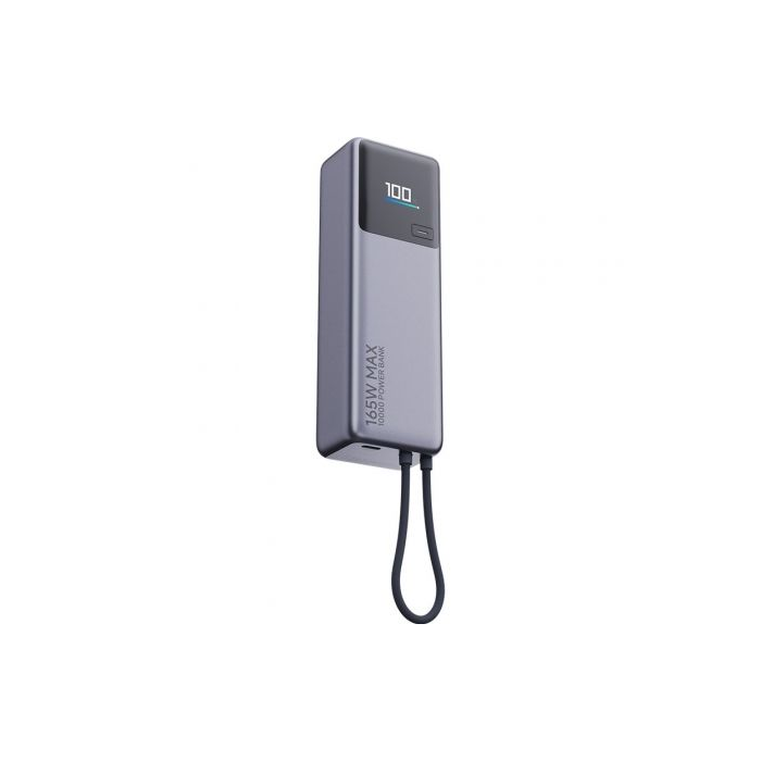 Powerbank 10000mAh Xiaomi Power Bank Integrated Cable/ 165W/ Gris 1 Powerbank 10000mAh Xiaomi Power Bank Integrated Cable/ 165W/ Gris 1