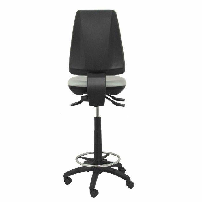 Piqueras y Crespo Taburete Elche S S-Brazos Aro Reposapiés Tejido Bali Gris Claro - Ergonomico, Regulable en Altura 2 Piqueras y Crespo Taburete Elche S S-Brazos Aro Reposapiés Tejido Bali Gris Claro - Ergonomico, Regulable en Altura 2