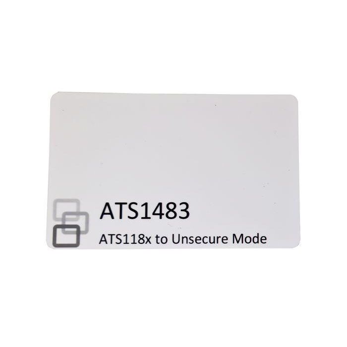 Aritech ATS1483 Tarjeta de Configuración Modo No Seguro para Lectores ATS1180 ATS1181 ATS1160/61N Mifare, Sin Programación