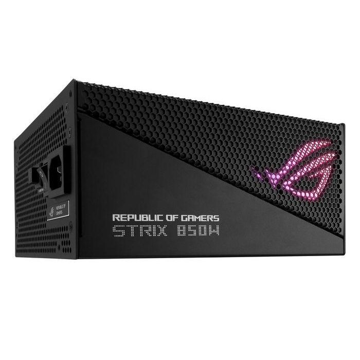 Asus ROG Strix Fuente de Alimentación 850W Gold Aura RGB, 80+ Gold, ATX 3.0, PCIe 5.0 Ready, Ventilador Axial-tech, 0dB 8 Asus ROG Strix Fuente de Alimentación 850W Gold Aura RGB, 80+ Gold, ATX 3.0, PCIe 5.0 Ready, Ventilador Axial-tech, 0dB 8