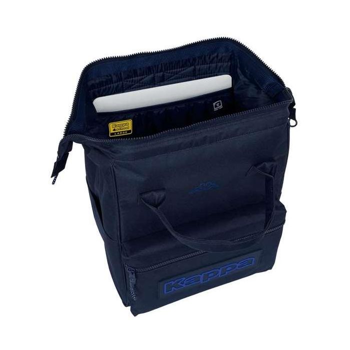 Mochila para Portátil Kappa Blue Night Azul marino 27 x 40 x 19 cm 3