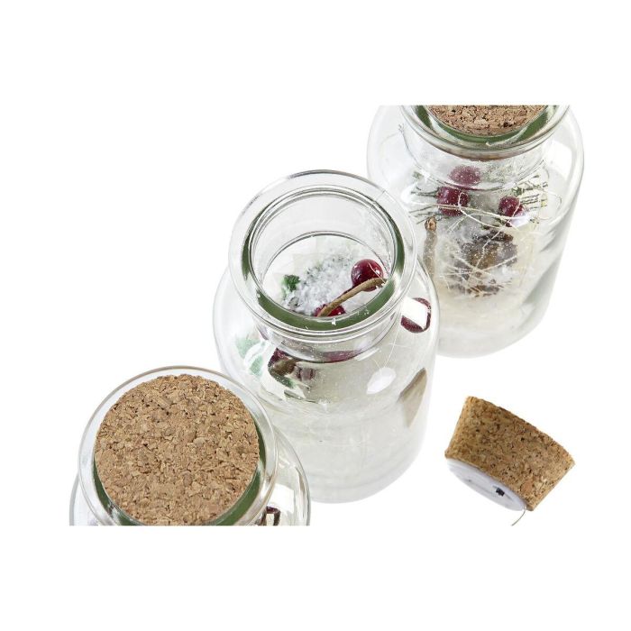 Decoracion Luminosa Navidad Alpina DKD Home Decor Natural 6 x 14 x 6 cm (3 Unidades) 2 Decoracion Luminosa Navidad Alpina DKD Home Decor Natural 6 x 14 x 6 cm (3 Unidades) 2