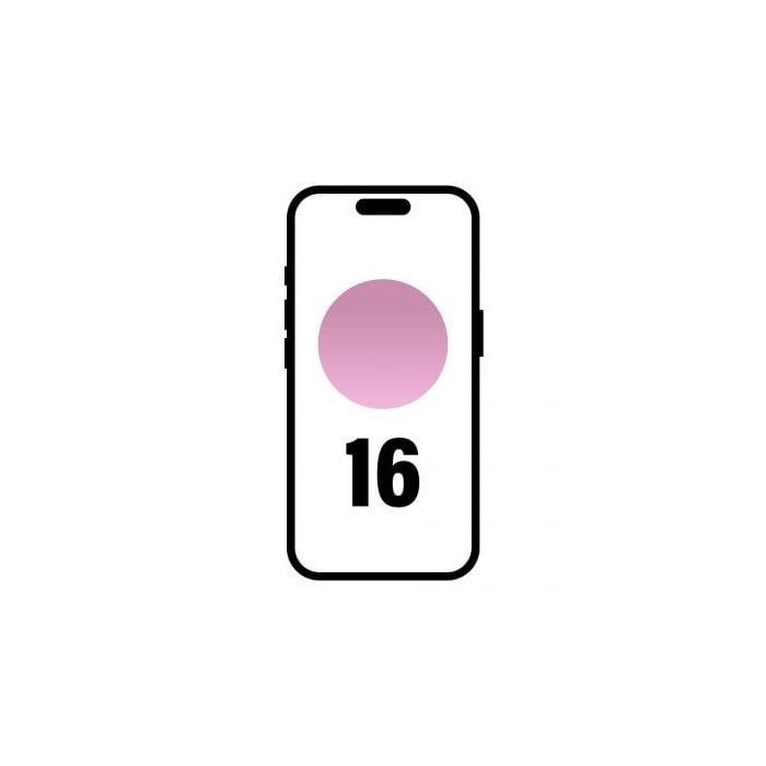 Smartphone Apple iPhone 16 256GB/ 6.1"/ 5G/ Rosa Smartphone Apple iPhone 16 256GB/ 6.1"/ 5G/ Rosa