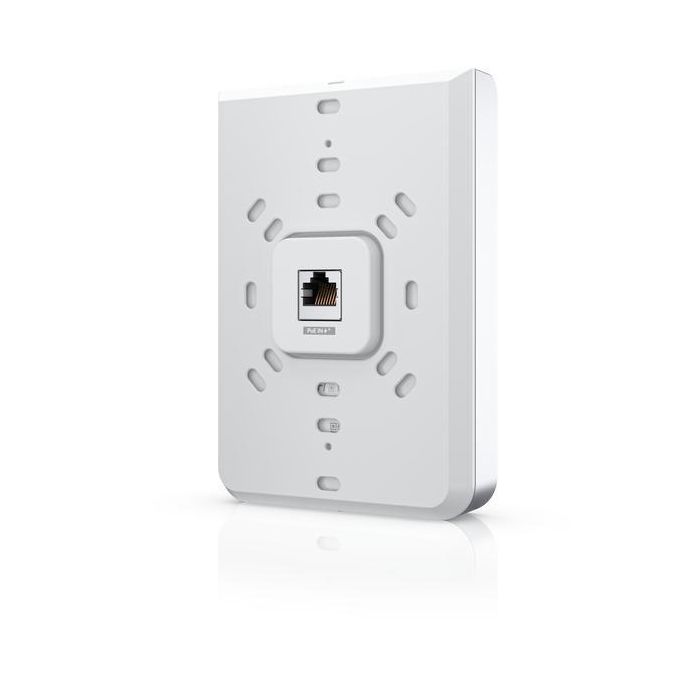 Ubiquiti Punto de Acceso Inalámbrico U6 In-Wall WiFi 6 Dual-Band 2.4/5 GHz 5.3 Gbps con 5 Puertos Ethernet PoE Integrado 5