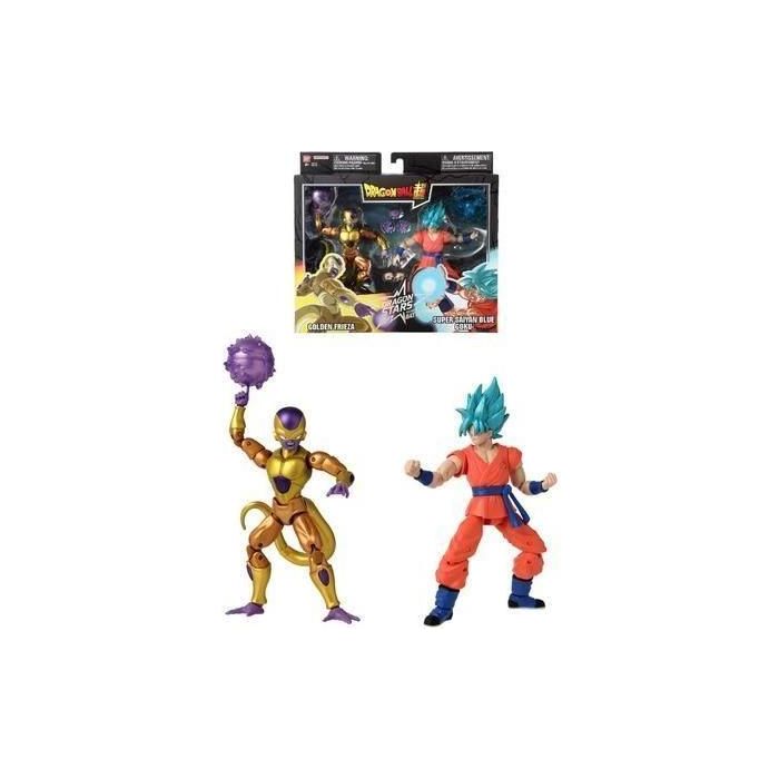 Figura Dragon Ball Super Dragon Stars 17 cm - Freezer Dorado vs Super Saiyan Blue Goku - BANDAI