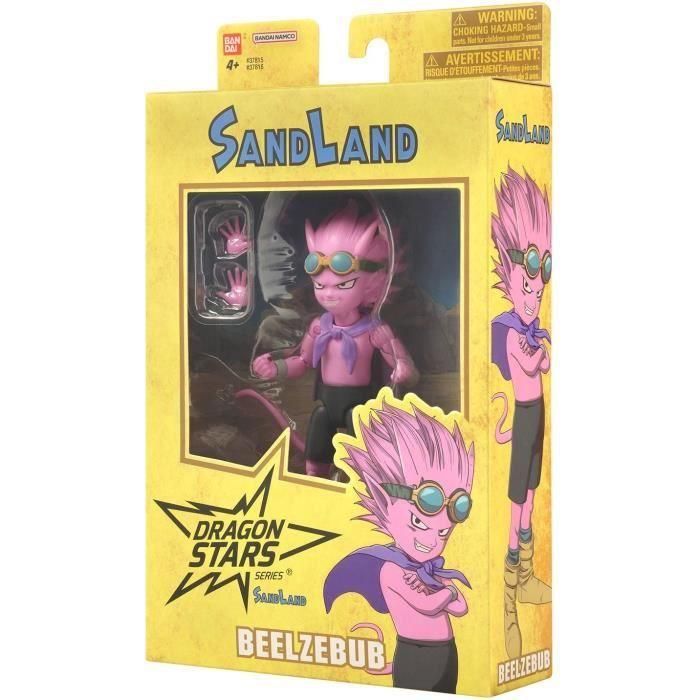 Figura - BANDAI - Sand Land Dragon Stars Beelzebub - 17 cm, articulada 4