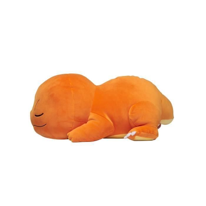 Peluche Salameche Duerme 40cm - BANDAI - Pokémon - Edredón o Almohada para Niños a partir de 2 años 2