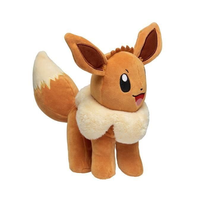 Peluche - BANDAI - Pokémon Eevee - 30 cm, pura suavidad y ternura 1