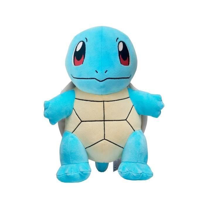 Peluche Squirtle (Squirtle) BANDAI - Pokémon - 30 cm - Muy suave - JW0058