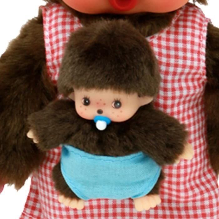 Peluche Bandai Monchhichi Maman & Baby plush 20 cm 4