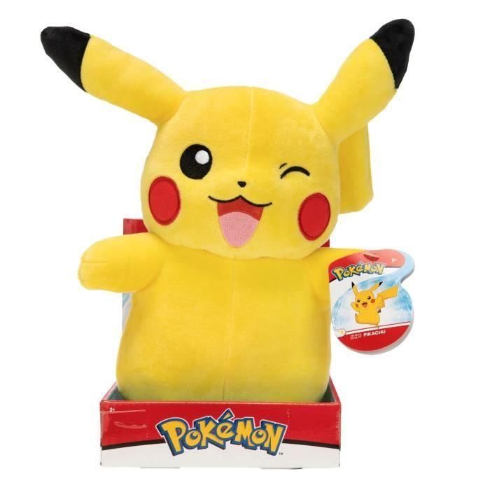 Peluche Bandai Pokemon Pikachu Amarillo 30 cm 1