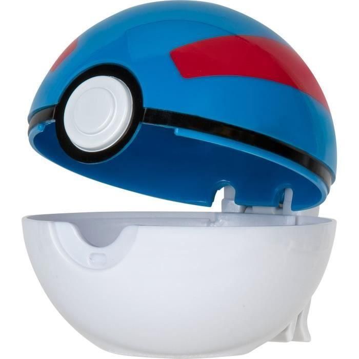 Cinturón - BANDAI - Pokémon Clip 'N' Go - 1 cinturón, 2 Poké Balls y 1 figura Squirtle 5 cm 5