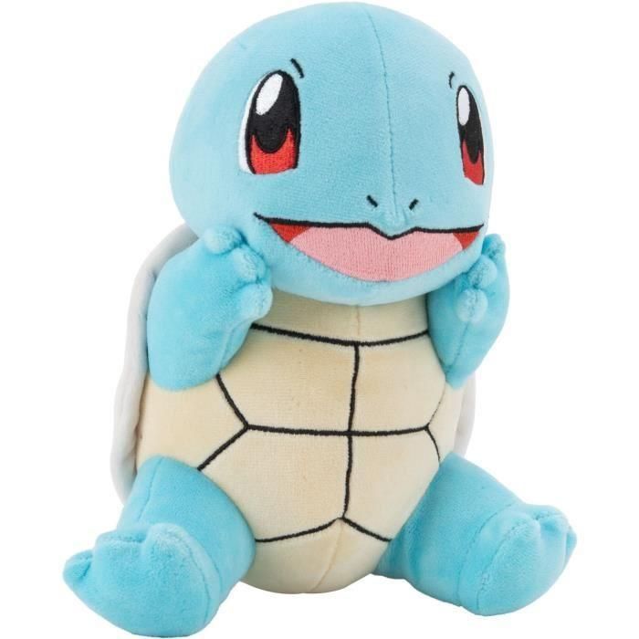 Peluche - BANDAI - Pokémon Squirtle - 20 cm, pura suavidad y ternura 5