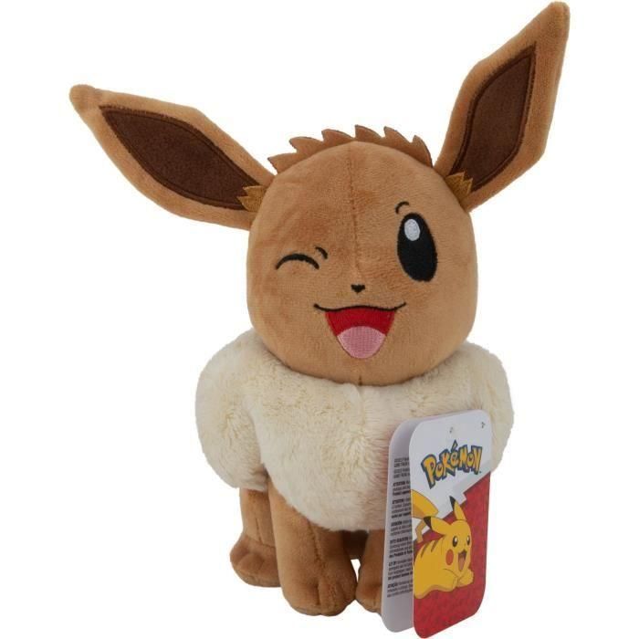 Peluche - BANDAI - Pokémon Eevee - 20 cm, pura suavidad y ternura 2