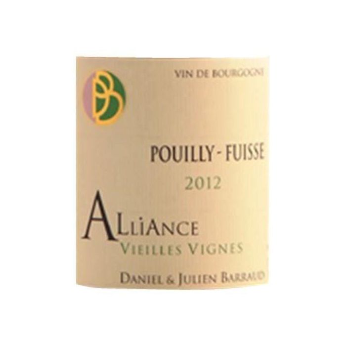 Domaine Daniel & Julien Barraud Alliance 2019 Pouilly-Fuissé - Vino Blanco Borgoña 1