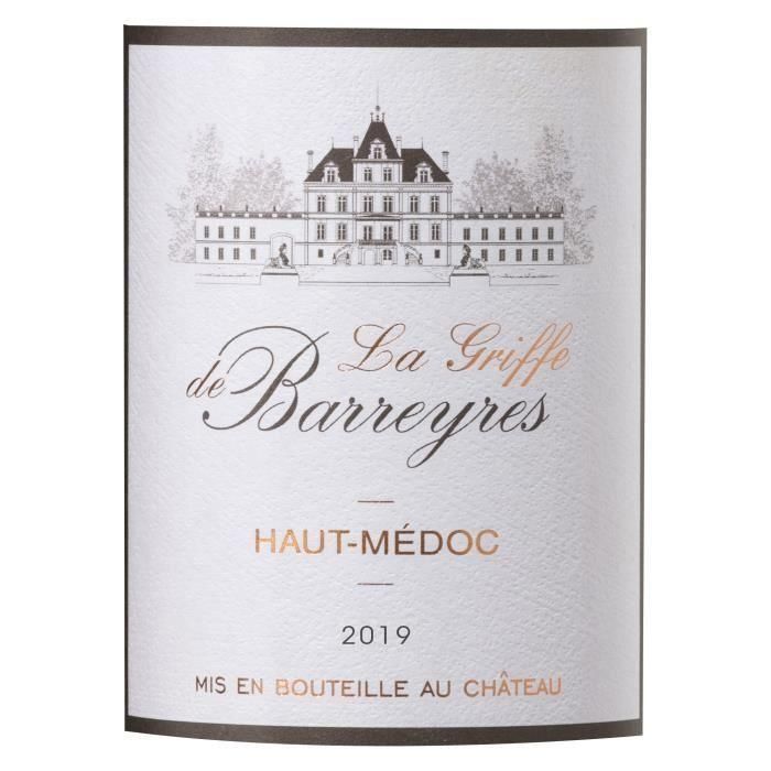 Château La Griffe de Barreyres 2018 Haut-Médoc - Vino tinto burdeos 1