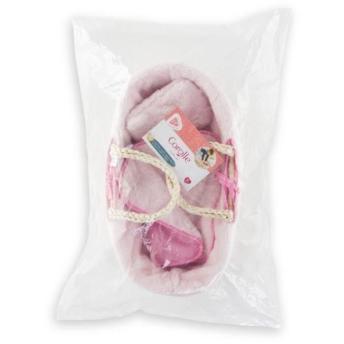 Accesorios para muñecos bebé - COROLLE - Conjunto cuna peluche rosa - para muñecos bebé de 36 y 42 cm - a partir de 3 años 1 Accesorios para muñecos bebé - COROLLE - Conjunto cuna peluche rosa - para muñecos bebé de 36 y 42 cm - a partir de 3 años 1