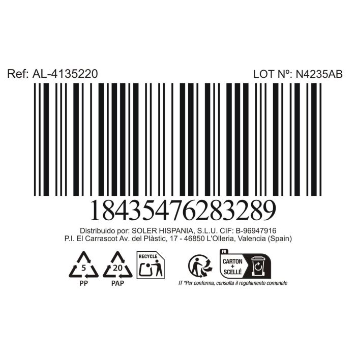 La Mediterranea Copa Vino Flavia 58 cl (7.5 cm x 23 cm) – Ideal para degustación y uso diario (24 Unidades) 10