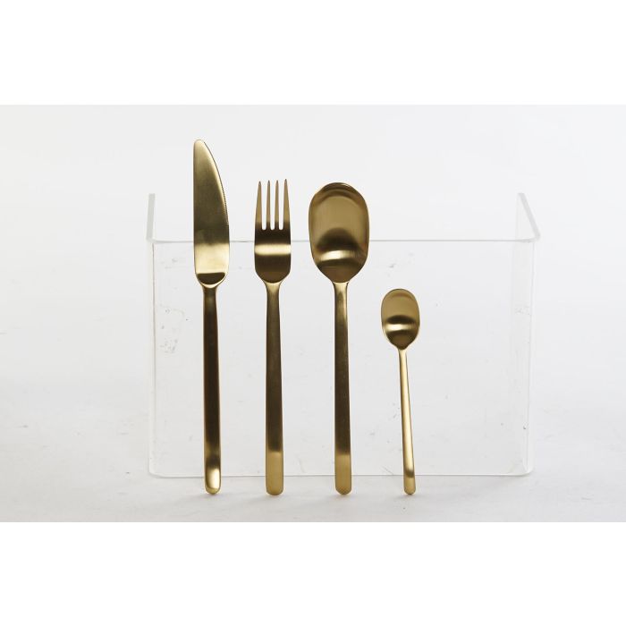 Cuberteria Basicos DKD Home Decor Plateado 2 x 22.8 x 6 cm Set de 16 1 Cuberteria Basicos DKD Home Decor Plateado 2 x 22.8 x 6 cm Set de 16 1